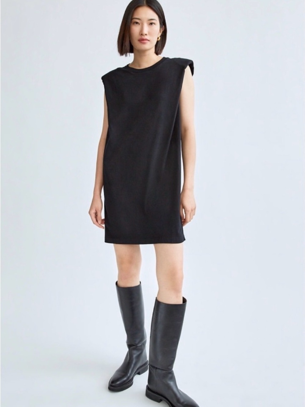 Aritzia Babaton Shoulder Pad Dress
